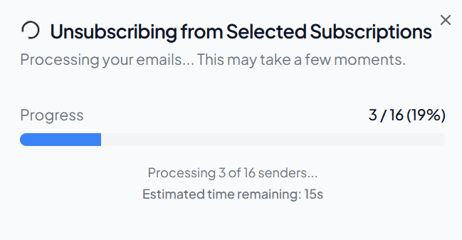Управление подписками в Gmail