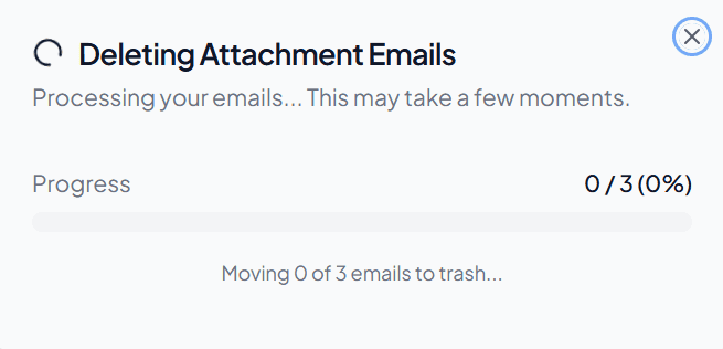 Очистка места в Gmail