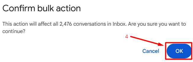 Чтение всех писем Gmail